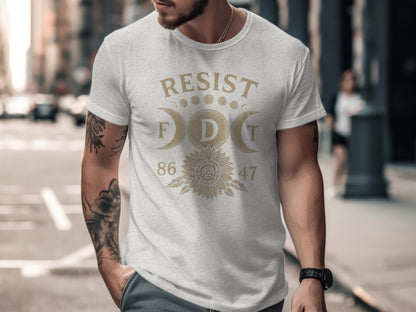 Resist 86 47 FDT Sunflower Urban Streetwear Shirt product
