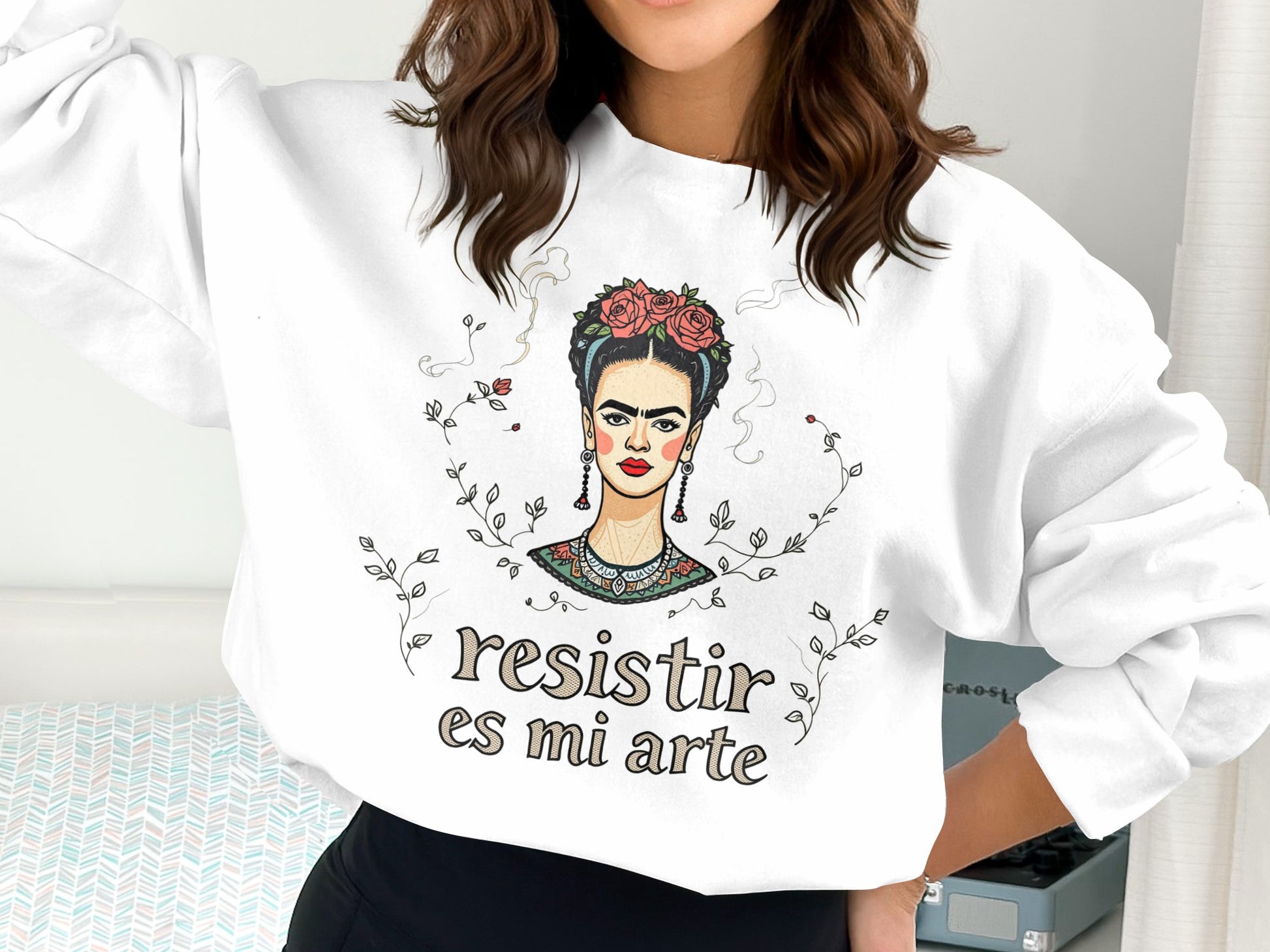 Fashionable resistir es mi arte Sweatshirt