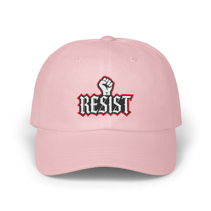 Resist Embroidered Pink Adjustable Cap product type