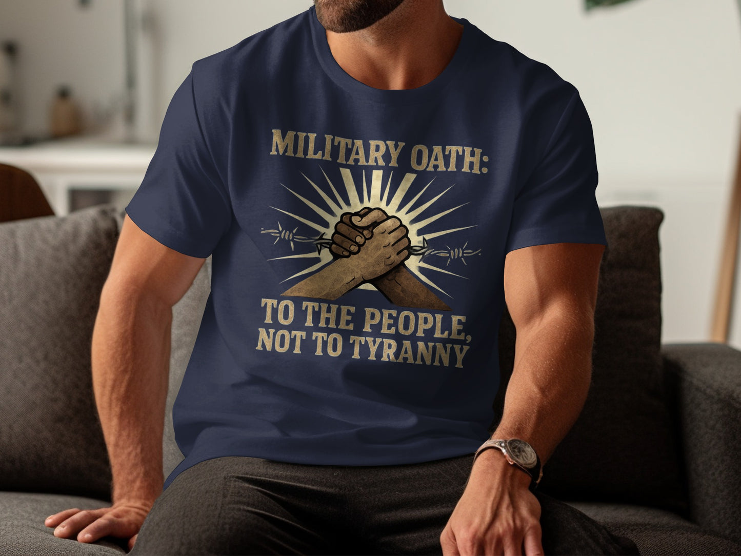 Military Oath To The People Not To Tyranny Shirt