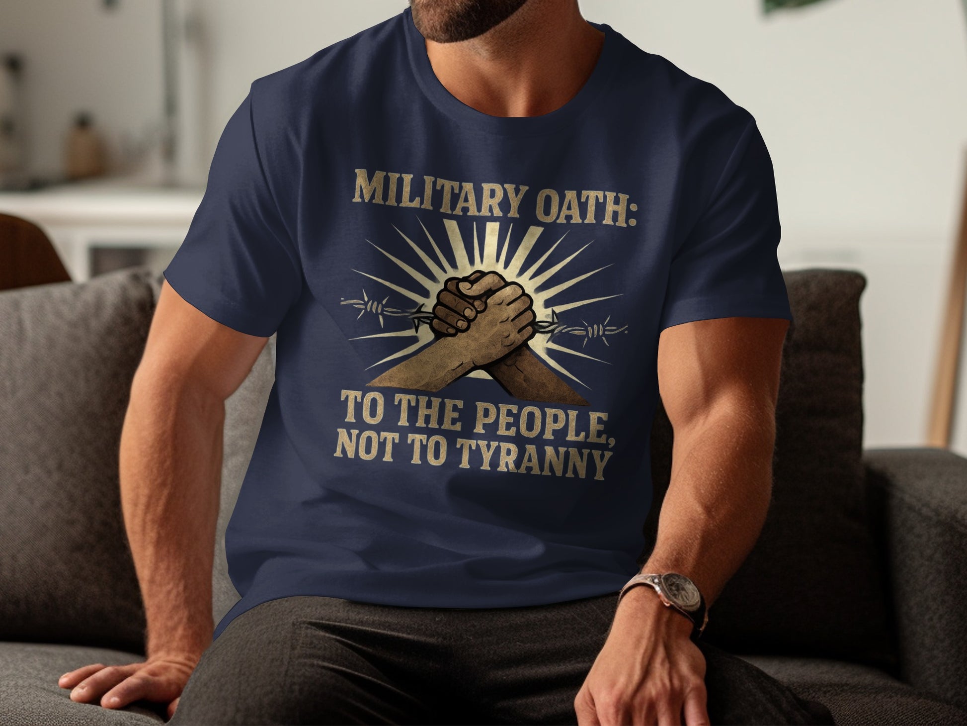 Military Oath To The People Not To Tyranny Shirt