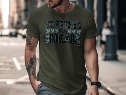 Together We Heal Graphic Printed T-shirt