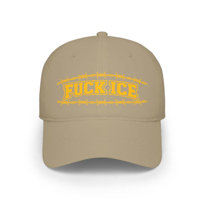 Bold Statement Barbed Wire Fuck ICE Cap for Sale