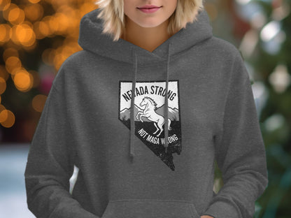 Nevada Strong Not Maga Wrong Hoodie product type