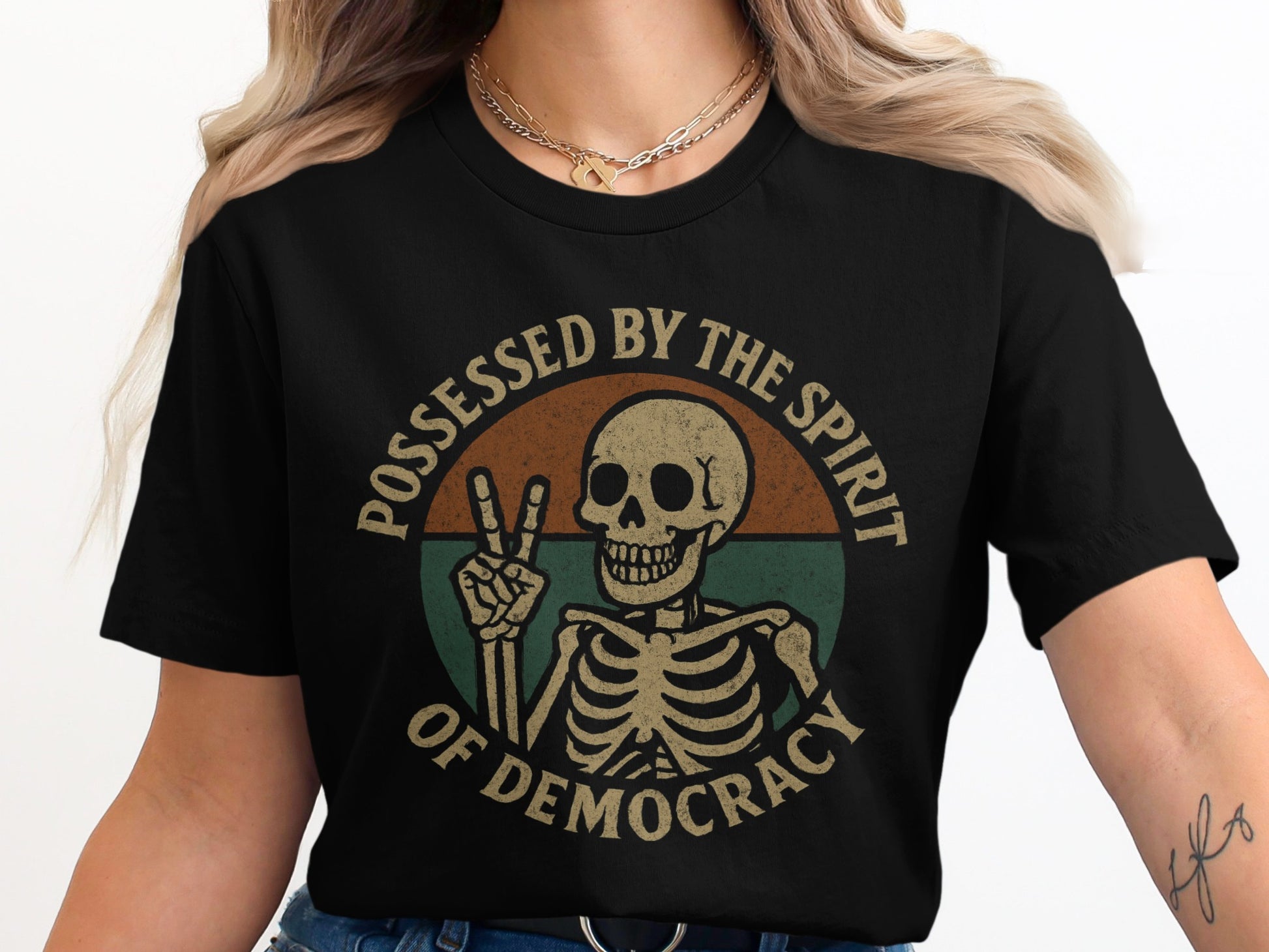 Possessed by the Spirit of Democracy Graphic Tee product type