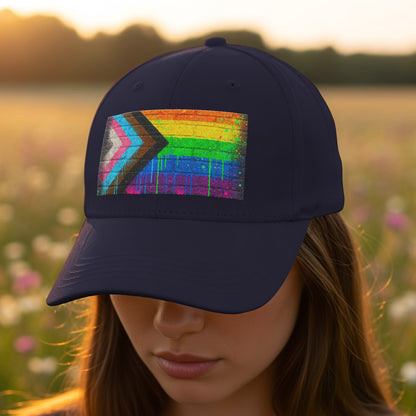 Vibrant LGBTQIA+ Pride Design Emblazoned on Hat product