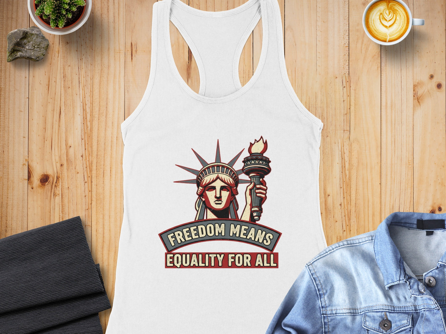 Freedom Means Equality for All Tank Top