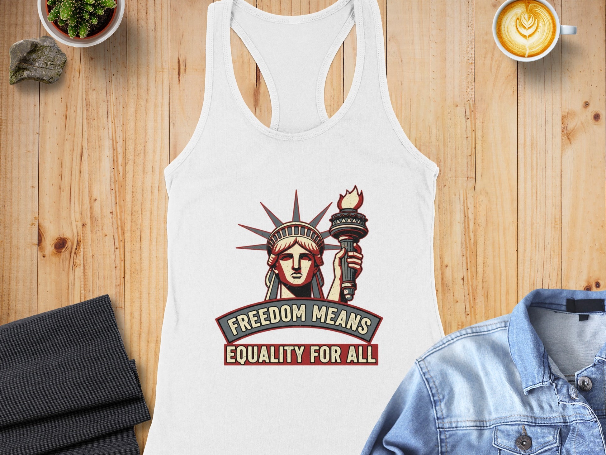 Freedom Means Equality for All Tank Top