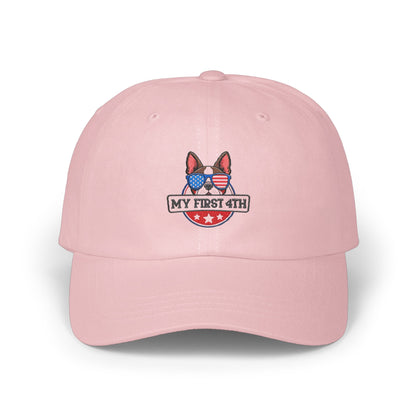 My First 4th Embroidered Pink Hat product