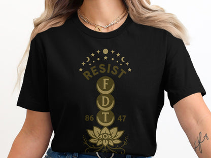 Resist FDT 86 47 Stars and Lotus Design Shirt product