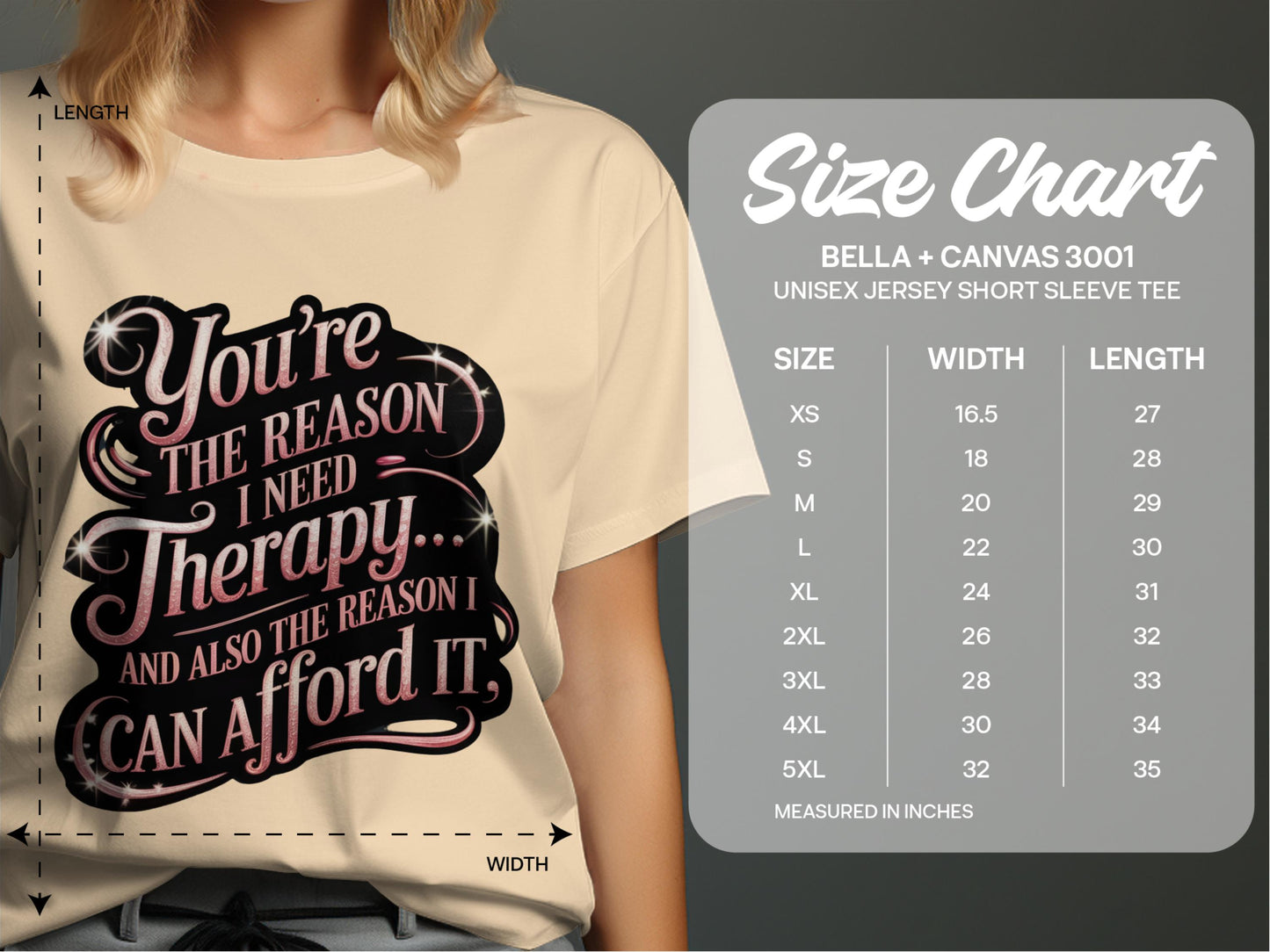 Therapy Reason Unisex Jersey Short Sleeve Tee product