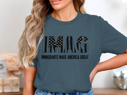 Immigrants Make America Great Graphic Tee product