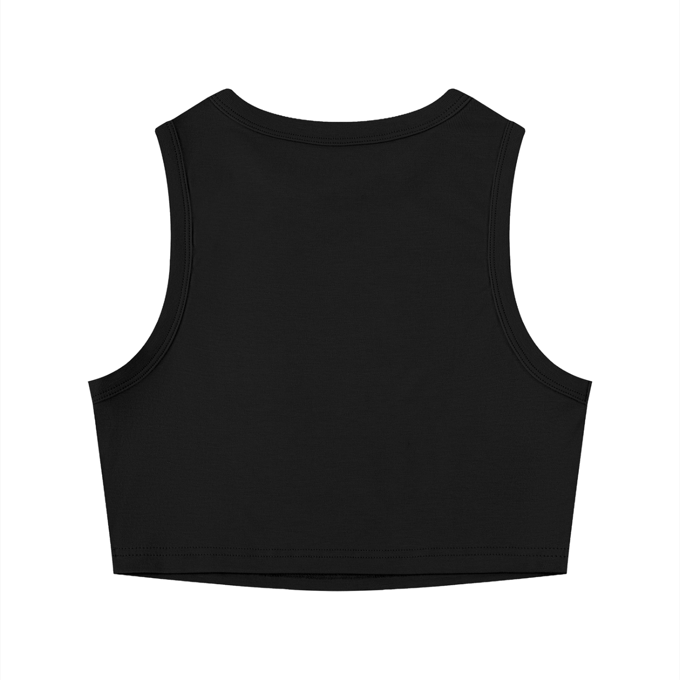 Fuck La Migra Women's Tight Crewneck Crop Tank Top