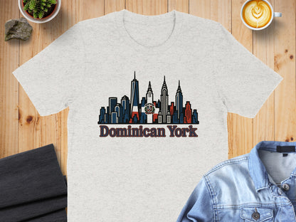 Dominican York City Skyline Graphic T-Shirt product type