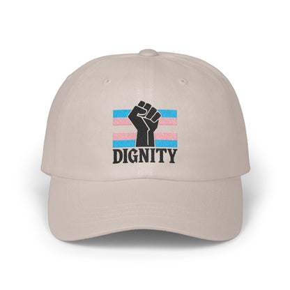 Dignity Embroidered Black Fist Trans Pride Hat product