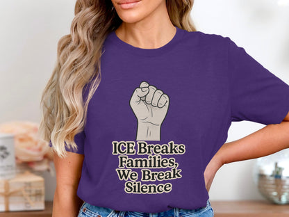 ICE Breaks Families We Break Silence T-shirt product type