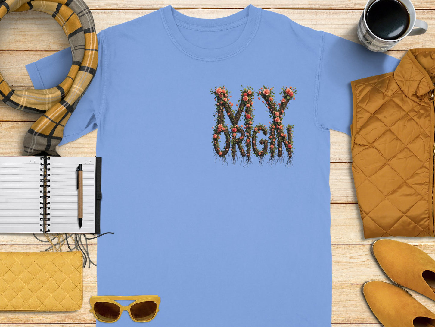 Floral My Origin Graphic T-Shirt product