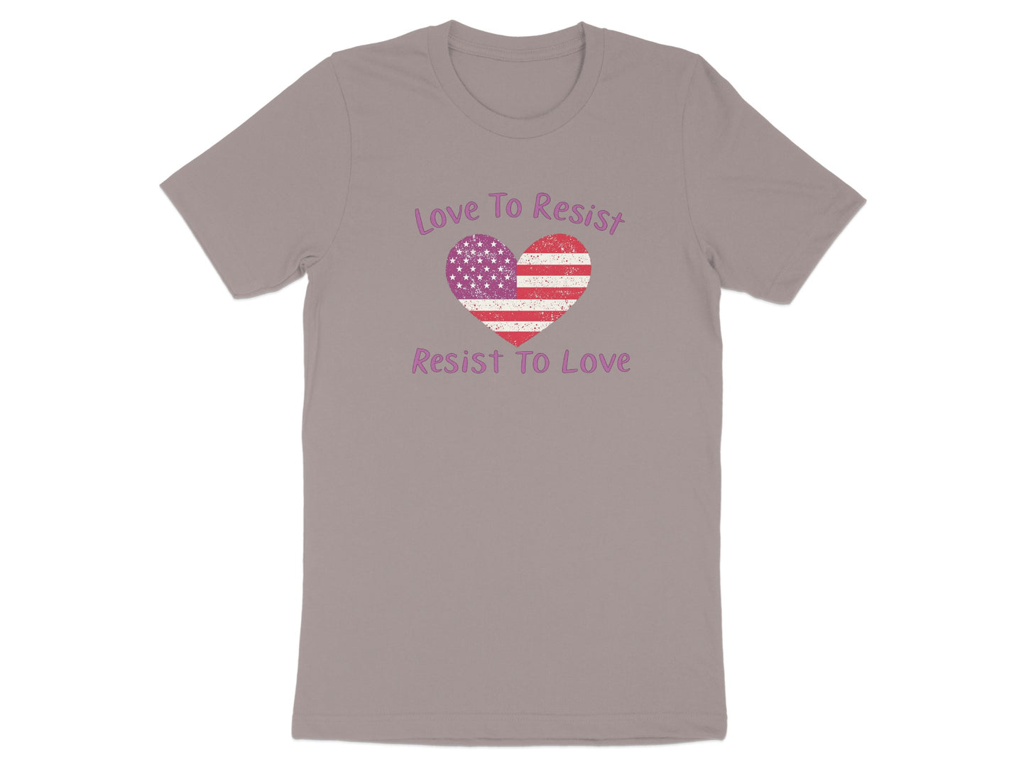 Love To Resist Resist To Love Heart Shirt