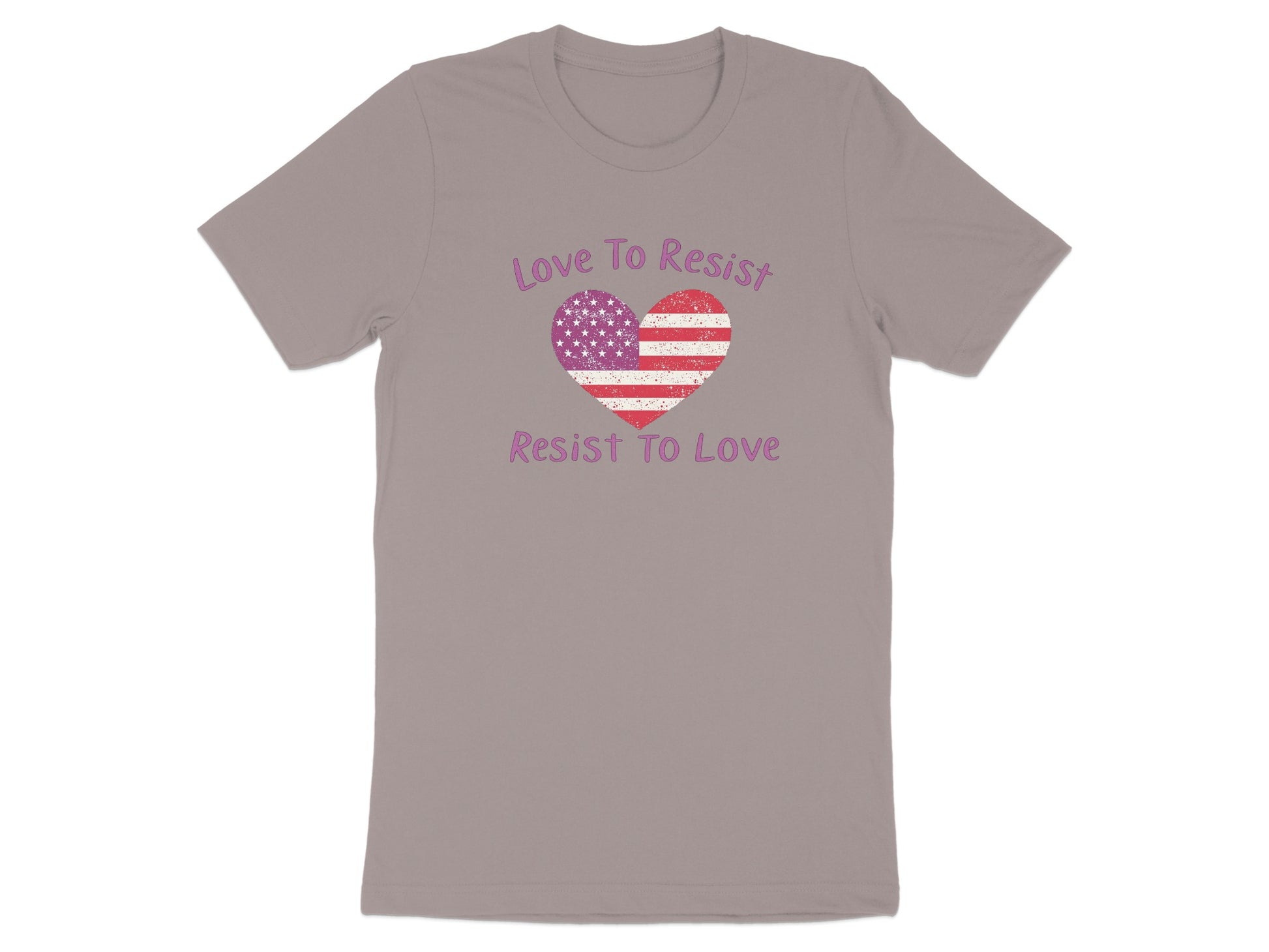 Love To Resist Resist To Love Heart Shirt
