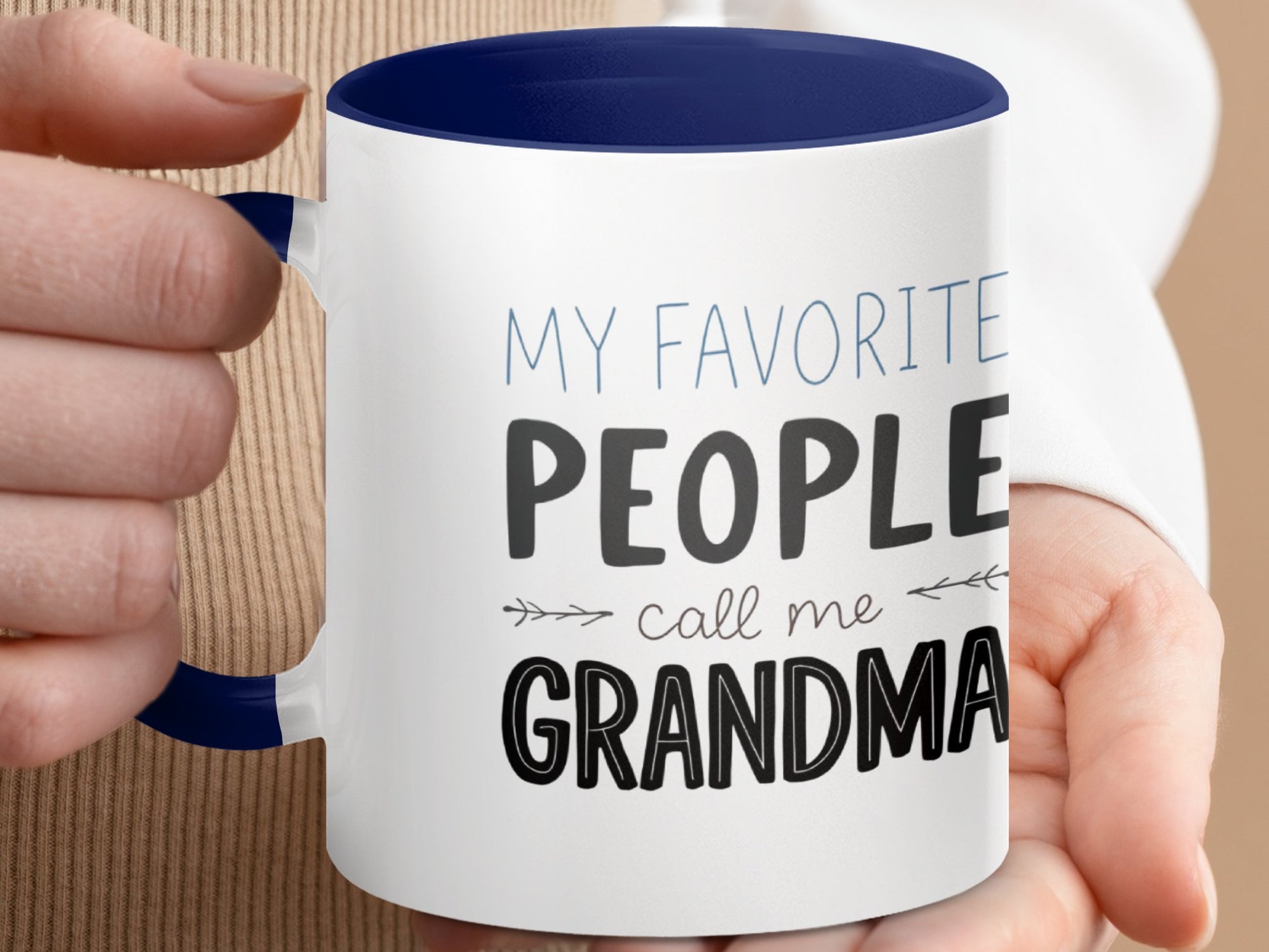 My Favorite People Call Me Grandma Mug product