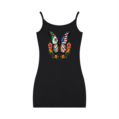 Frida Kahlo FDT Subtle Message Dress Women's Solid Tight Sleeveless Dress