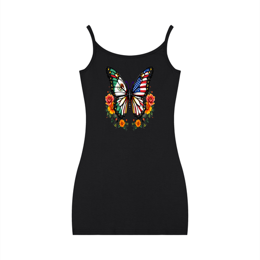Frida Kahlo FDT Subtle Message Dress Women's Solid Tight Sleeveless Dress
