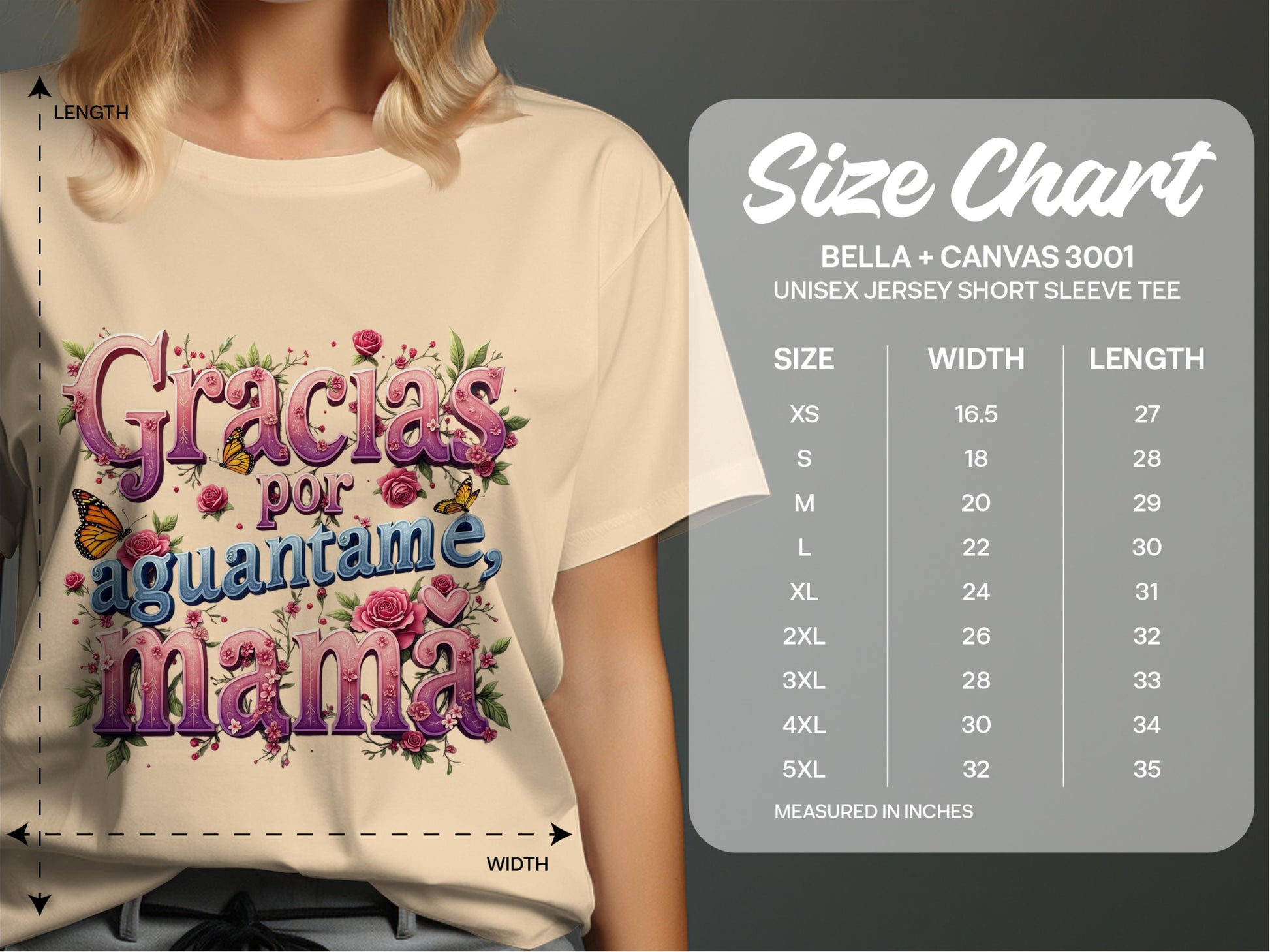 Gracias por aguantarme mamá Tee product