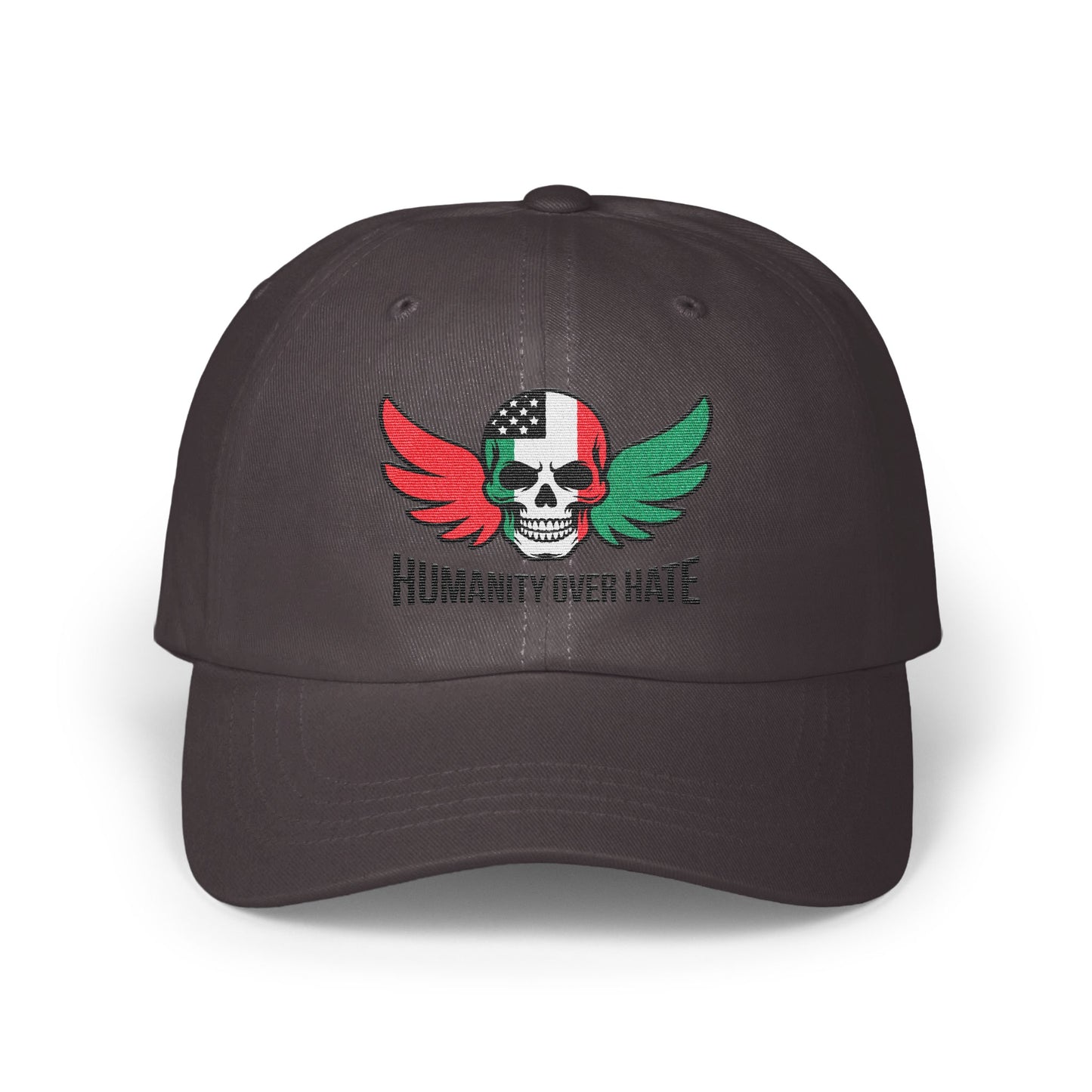 Humanity Over Hate Skull With Wings Cap product