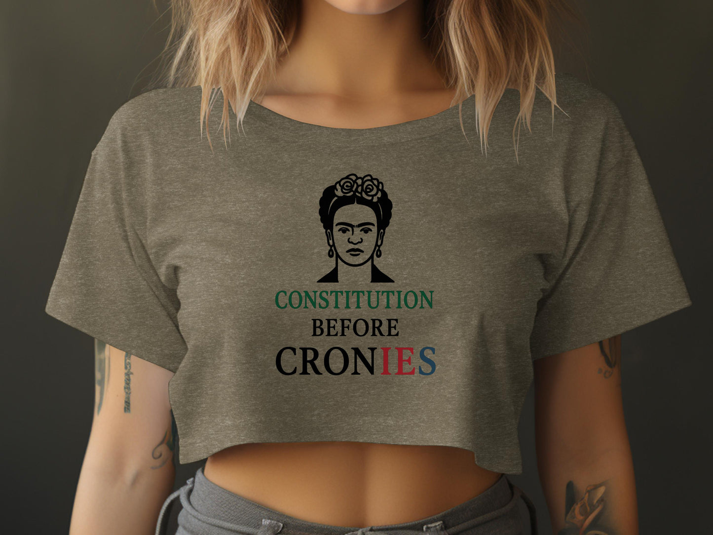 Constitution Before Cronies Graphic Tee product