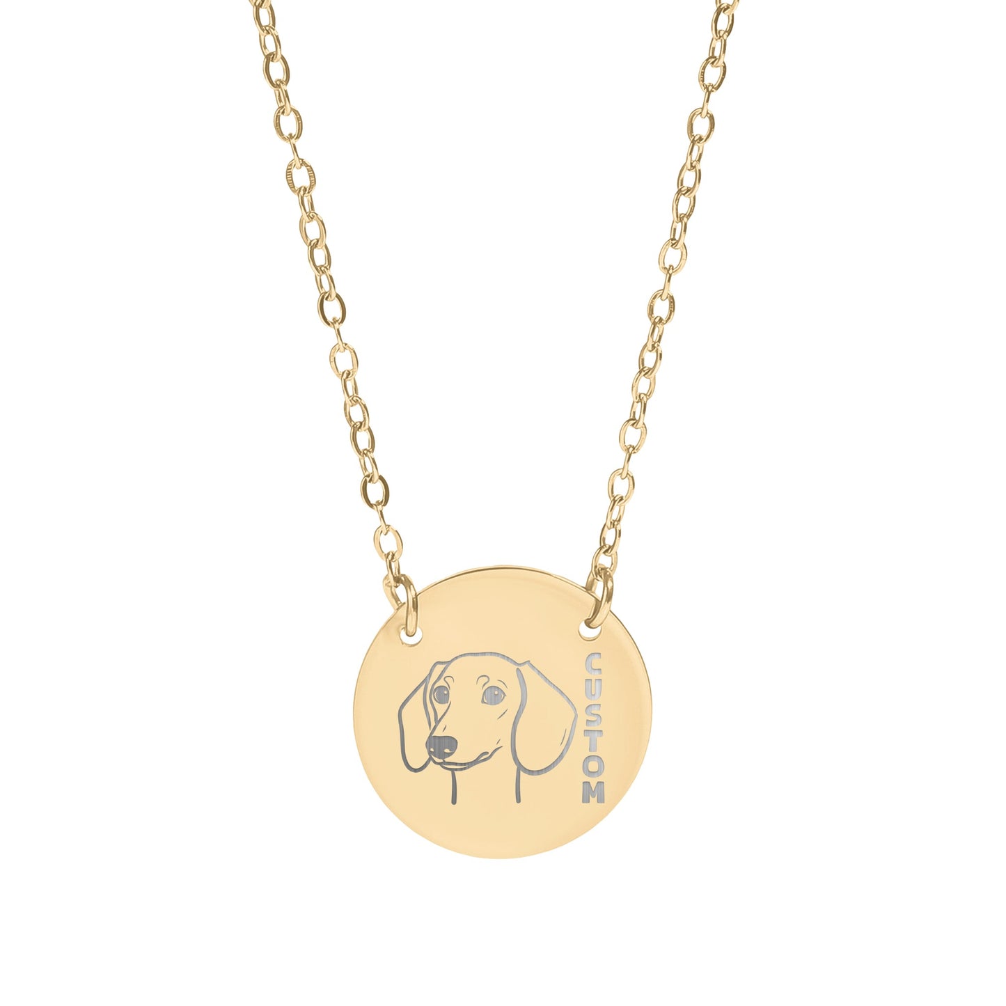 Dog Portrait Custom or Personalized Necklace Great Gift