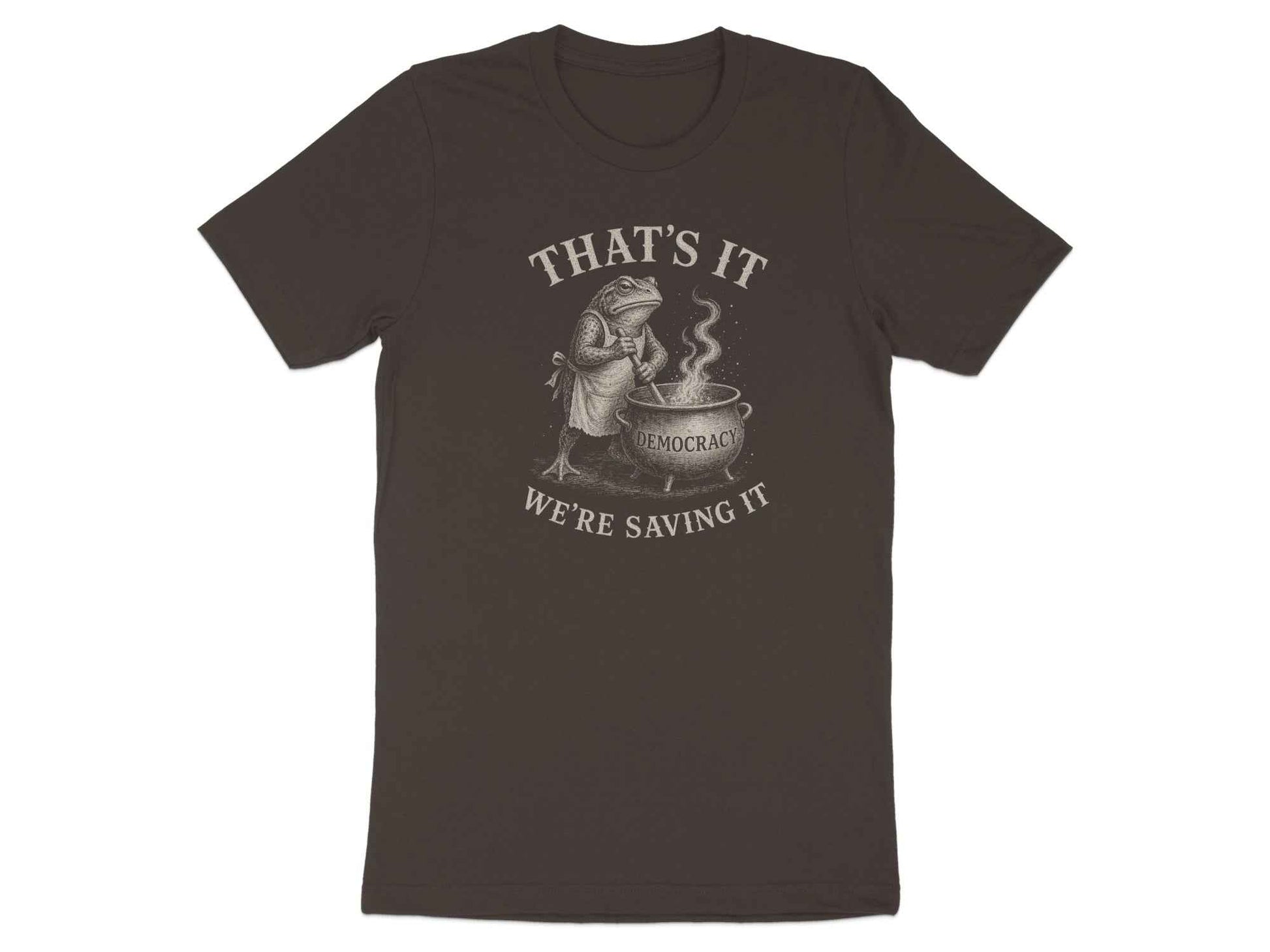 Democracy Brew Frog T-Shirt