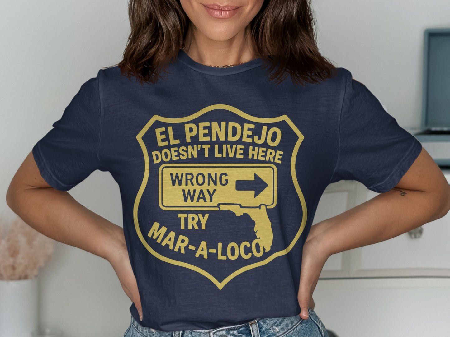Funny Mar-a-Loco Wrong Way T-Shirt product type
