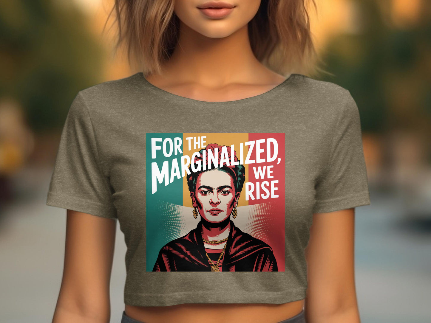 For The Marginalized We Rise Graphic Tee product