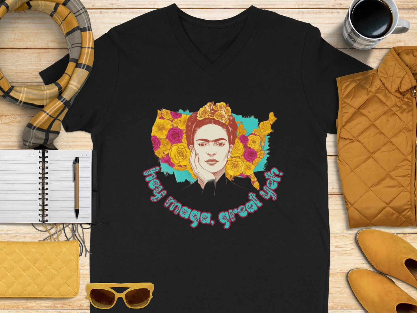 Hey Maga Great Yet Graphic Tee Shirt