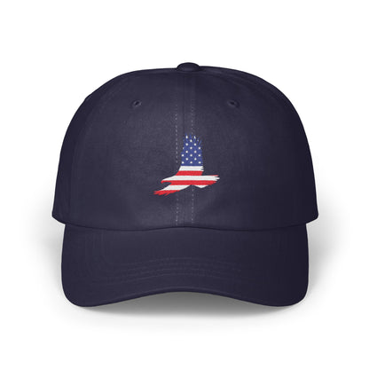 American Flag Inspired Vintage Look Hat product type