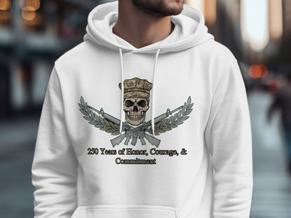 250 Years of Honor Courage & Commitment hoodie