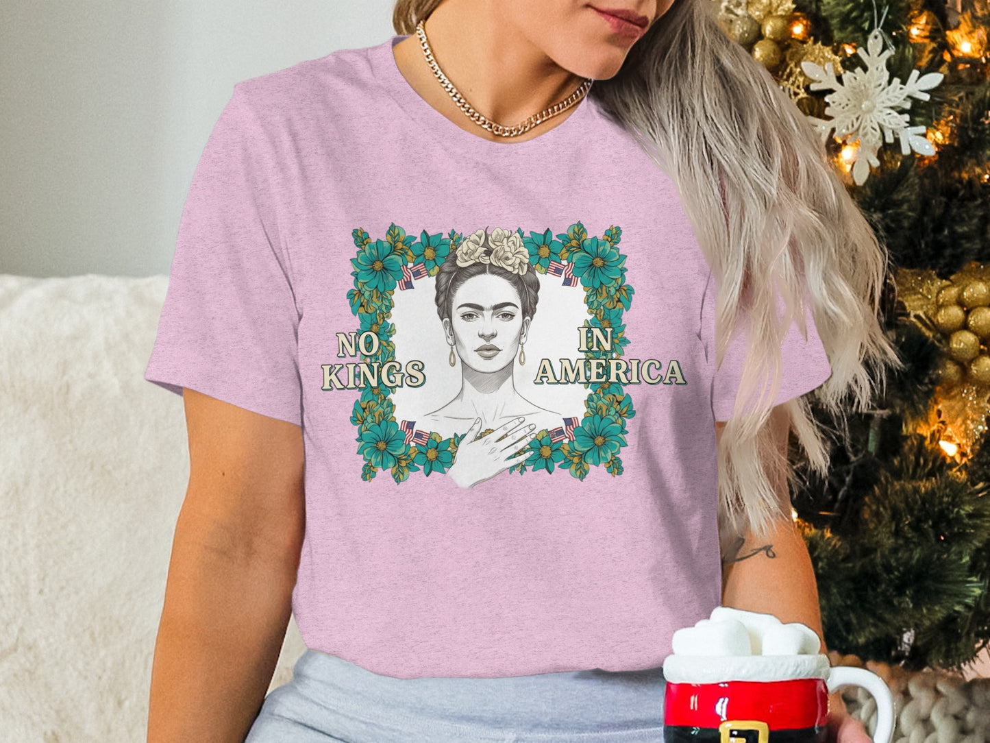 No Kings in America Graphic Tee Shirt