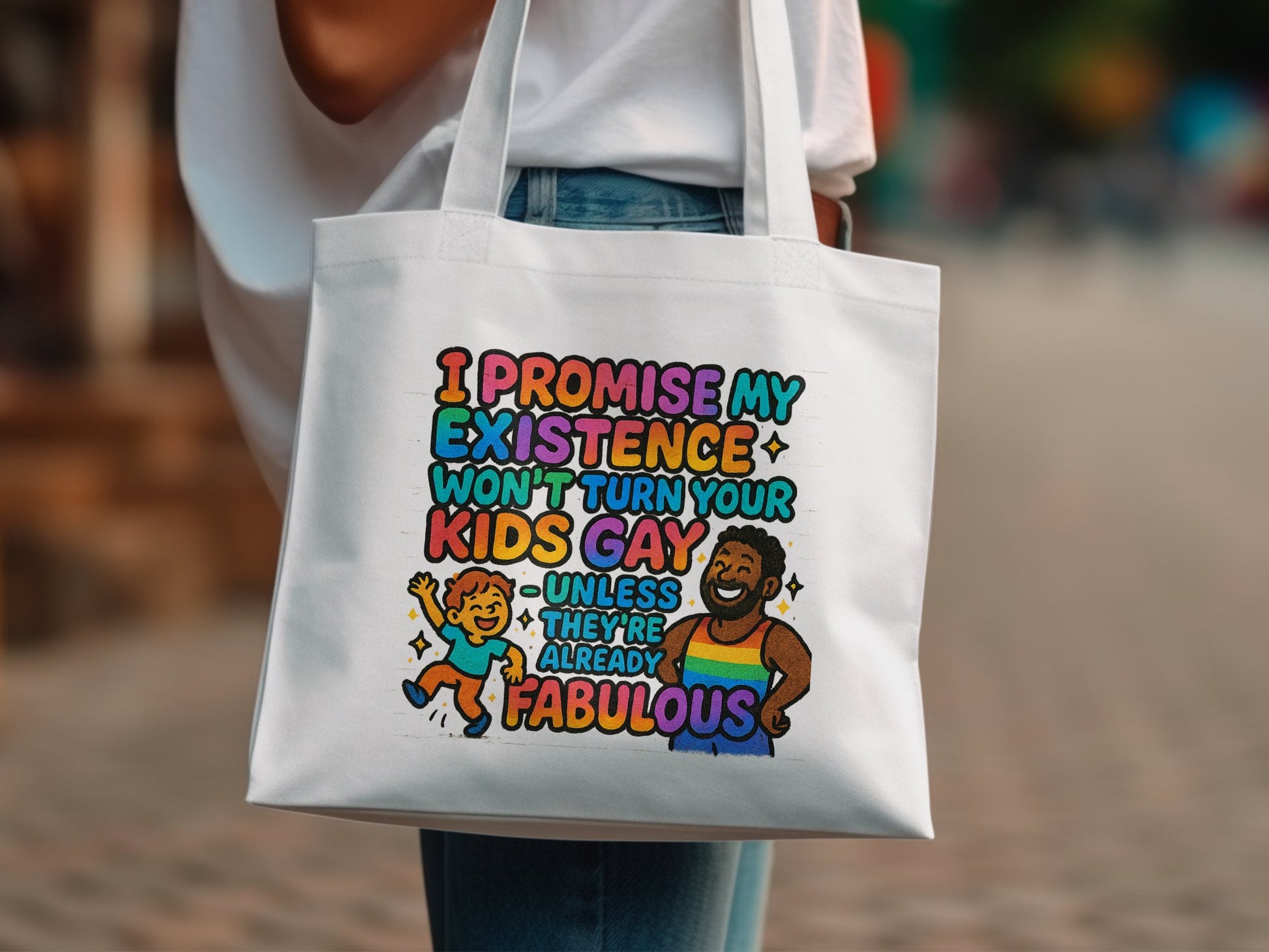 I Promise My Existence Won't Turn Your Kids Gay product type