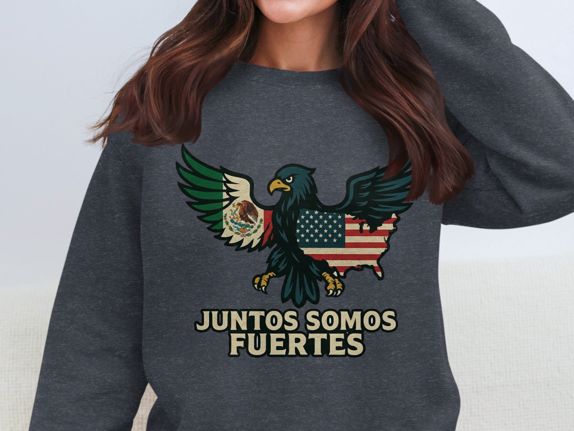 Juntos Somos Fuertes Eagle Graphic Shirt product
