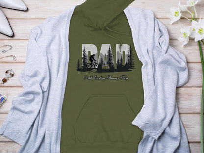Personalized Dad Forest Design Hoodie Product