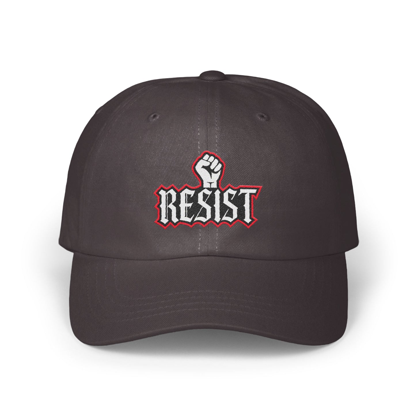 Resist Embroidered Adjustable Baseball Cap product