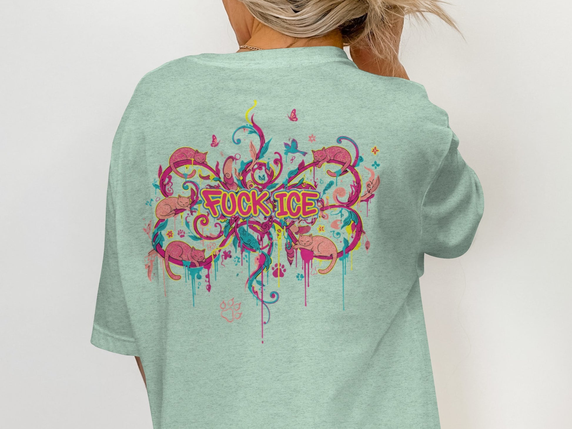 Bold Colorful Design with Strong Message Shirt
