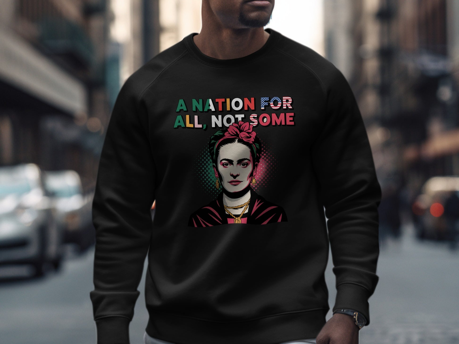 A Nation For All Not Some Statement Sweatshirt product type