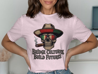 Bridge Cultures Build Futures Graphic Tee product