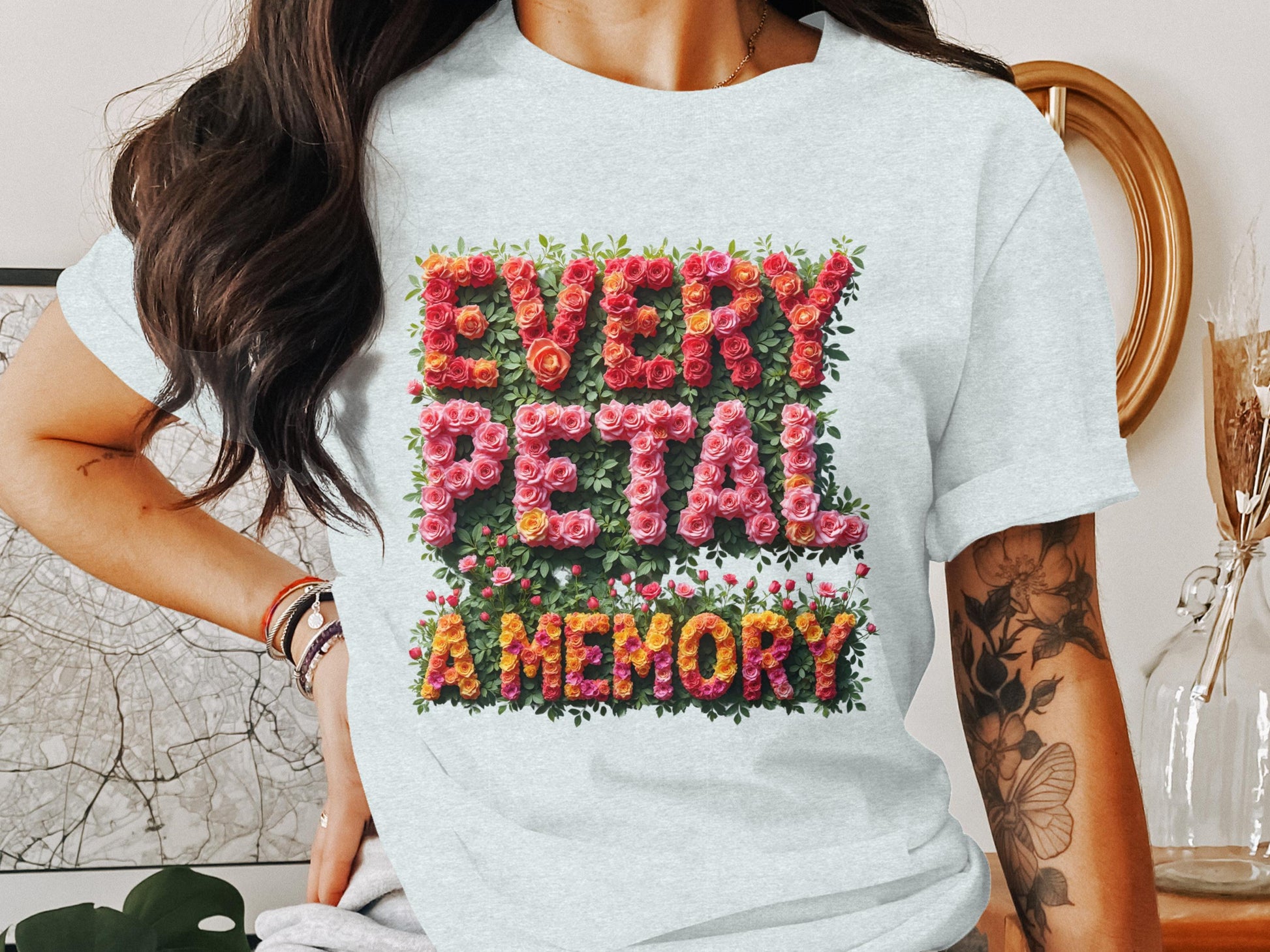 Every Petal A Memory Floral Graphic T-Shirt product type