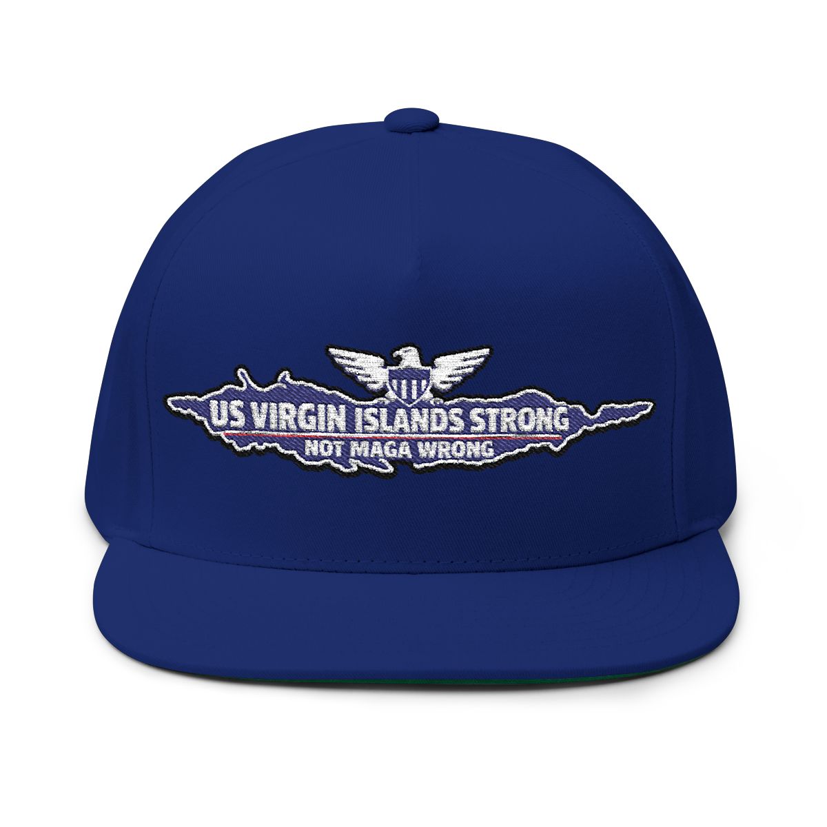 US Virgin Islands Strong Not Maga Wrong Hat