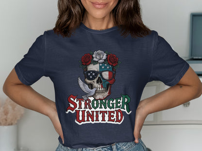 Stronger United Skull Graphic T-Shirt product type