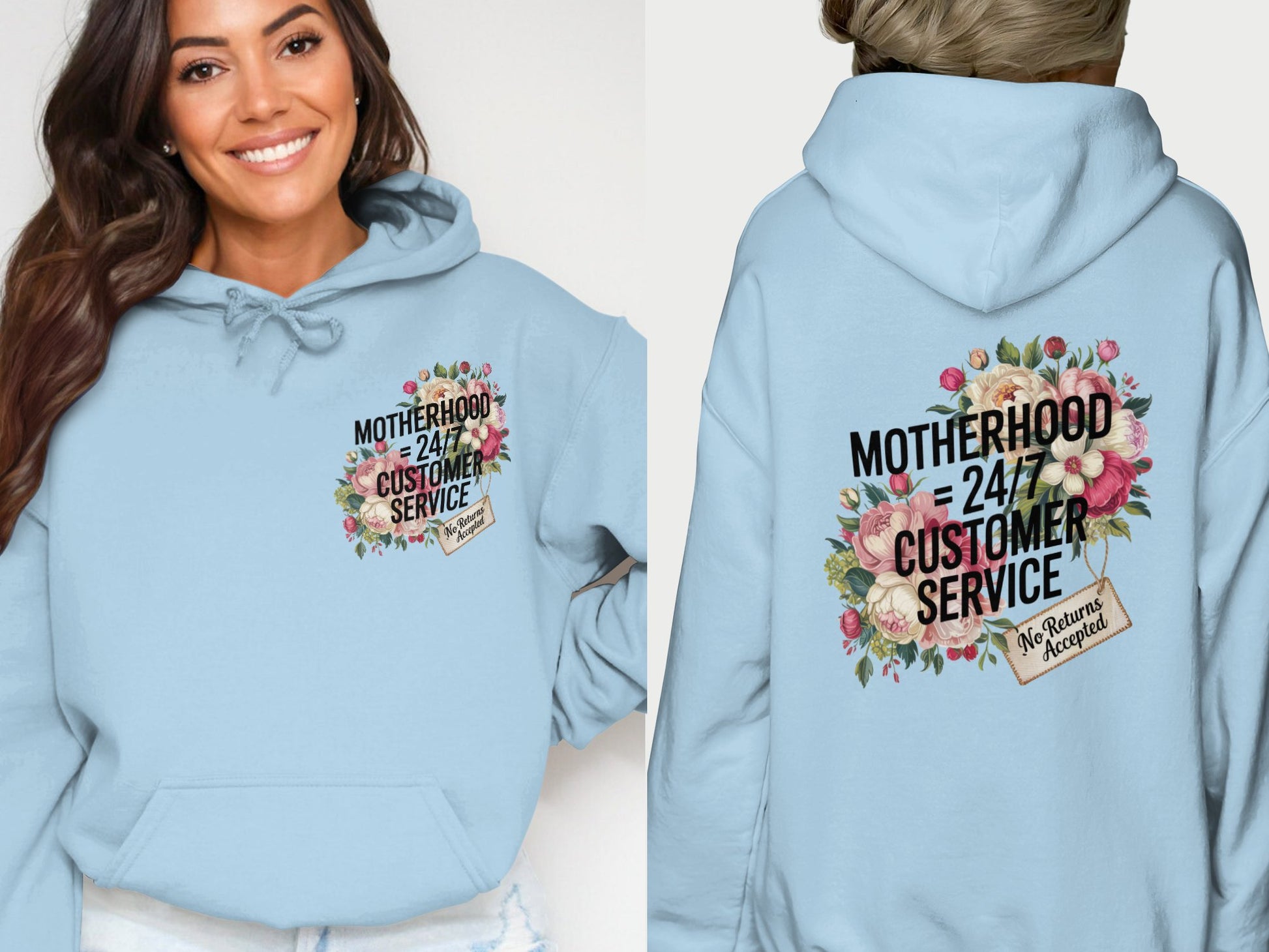 Motherhood 24/7 Customer Service Hoodie product
