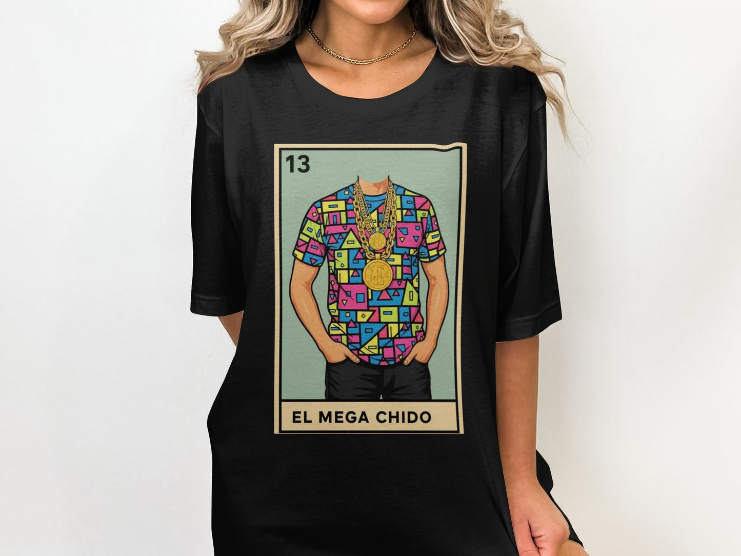 El Mega Chido Graphic Art T-shirt product