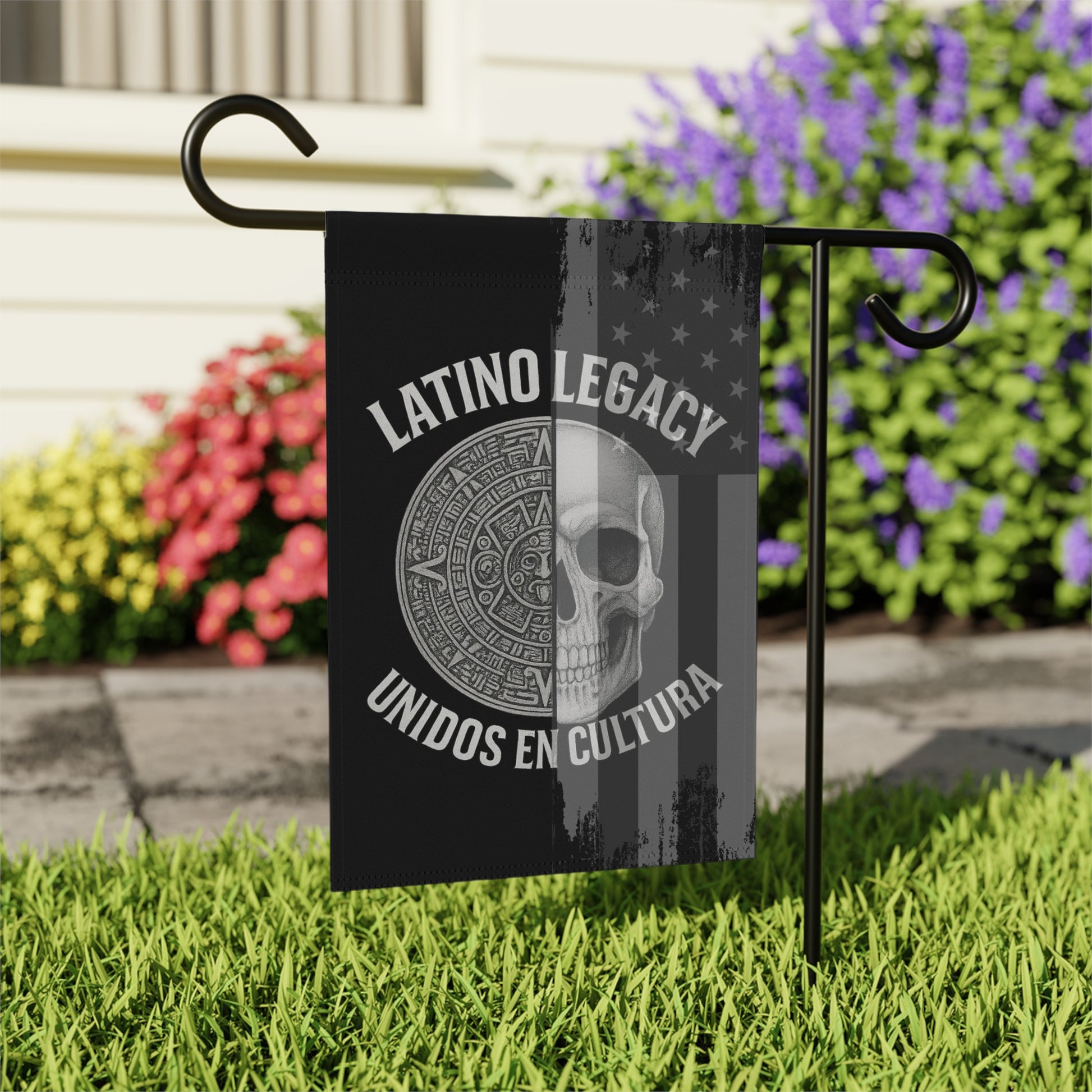 Latino Legacy Unidos En Cultura Garden Flag